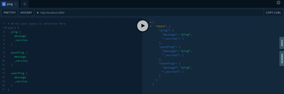 GraphQL Playground